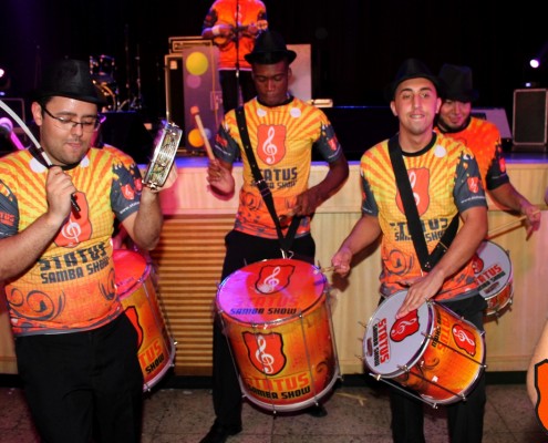 Festa Corporativa Netshoes 20029 Bateria de escola de Samba em festa corporativa