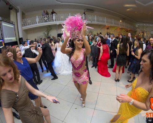 Casamento Rodrigo e Andressa 16-09-20170040 Mulata com vestido animando os convidados