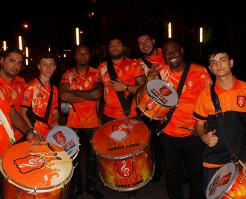 Aniversario Orlando 28-07-20180001 Equipe de Bateria de Escola de Samba Completa