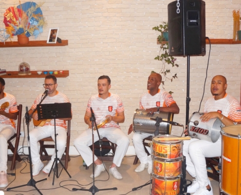 Roda de Samba - Alexandre 11-03-20230013 Ritmistas de Roda de Samba em ação