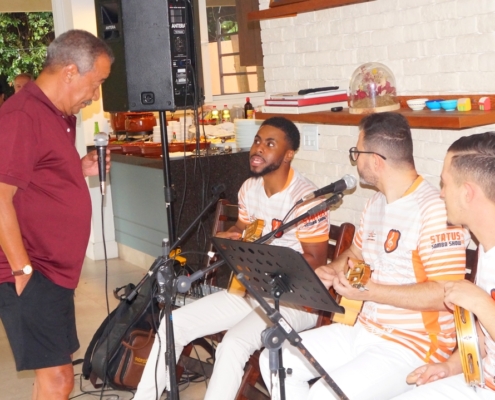 Roda de Samba - Alexandre 11-03-20230120 Aniversariante Ivan fazendo uma participação especial
